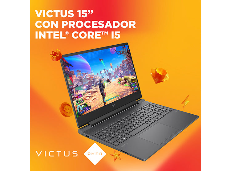 HP Victus 15-FA0025LA Intel Core i5-12450H 16GB RAM 512GB SSD RTX 3050 15,6" FHD 144Hz NUEVO OPEN BOX