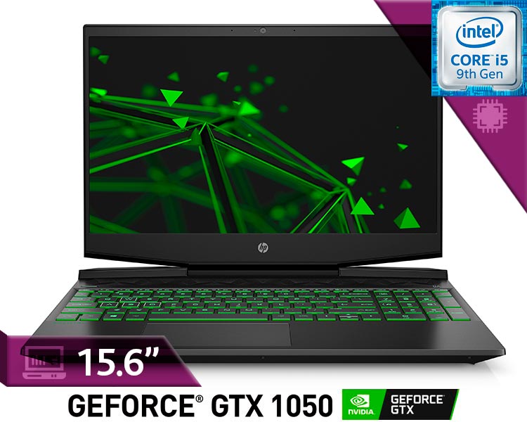 HP Pavilion 15-dk0015la Intel Core i5-9300h Nvidia Geforce GTX 1050 16GB RAM 256GB SSD 1TB HDD 15.6"