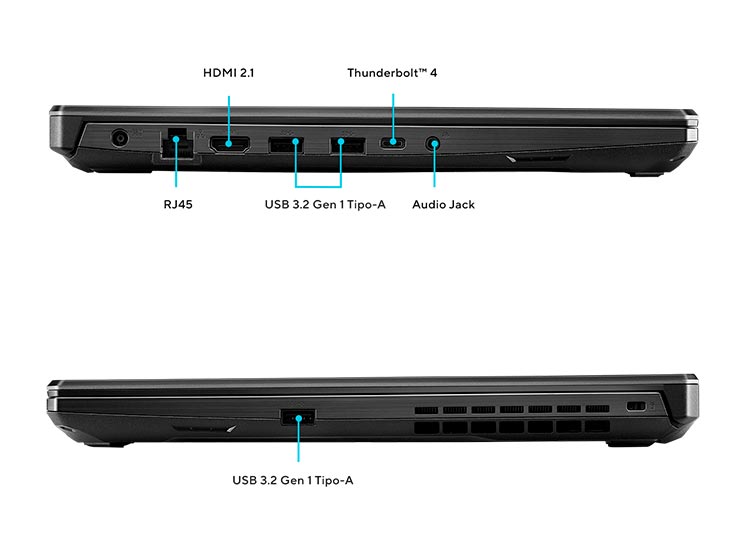 Asus Tuf Gaming F15 Intel Core i5 11va Gen NVIDIA GeForce RTX 2050 4GB GDDR6 8GB RAM 512GB SSD