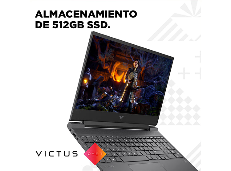 HP Victus 15-FA0025LA Intel Core i5-12450H 16GB RAM 512GB SSD RTX 3050 15,6" FHD 144Hz NUEVO OPEN BOX