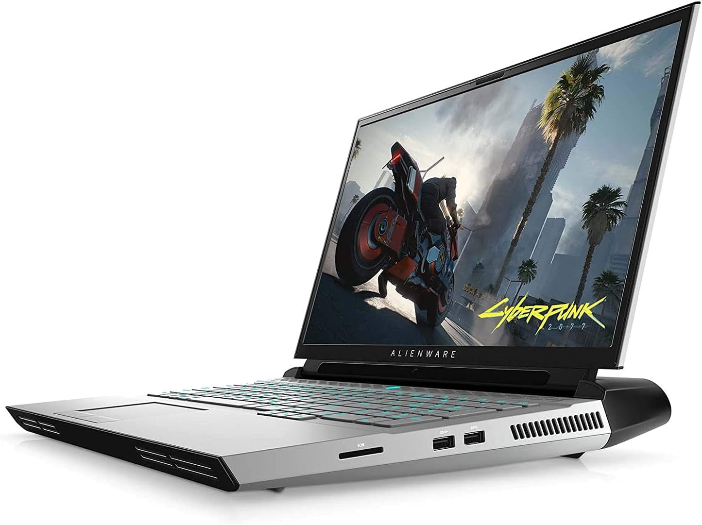 Dell Alienware 51M R2 - Laptop para juegos (Intel i7-10700 de 8 núcleos, 16 GB de RAM, disco duro de 2 TB, RTX 2070 Super, 17.3 pulgadas Full HD (1920 x 1080), WiFi, Bluetooth, cámara web, 2 USB 3.0,