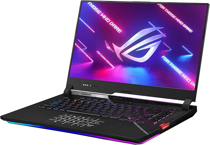 ASUS ROG Strix Scar 15|Laptop gamer|Pantalla IPS QHD de 15.6", 240Hz|NVIDIA GeForce RTX 3070 Ti|Intel Core i9 12900H|DDR5 de 16 GB|SSD de 1 TB|Teclado RGB por tecla|Windows 11 Home|G533ZW-AS94Q|Negro