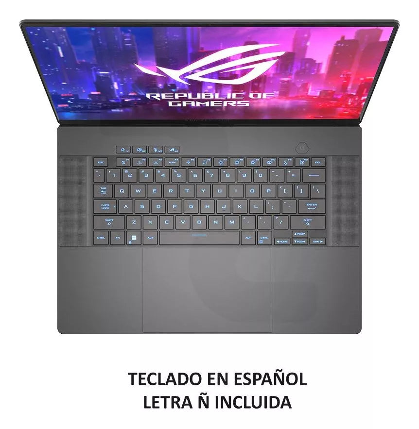 Asus ROG Zephyrus G16 GU605 Intel Core Ultra 9 185H 16 Núcleos NVIDIA GeForce RTX 4070 8GB 16" WQXGA 240Hz 16GB RAM 1TB GU605MI-QR044W