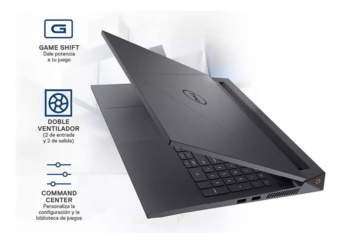 Dell Laptop para juegos G15 5535 - Pantalla FHD de 15.6 pulgadas (1920x1080) 165Hz 3ms, procesador AMD Ryzen 7-7840HS, 16 GB DDR5 RAM, 512 GB SSD, NVIDIA GeForce RTX 4060, Windows 11 Home, color gris