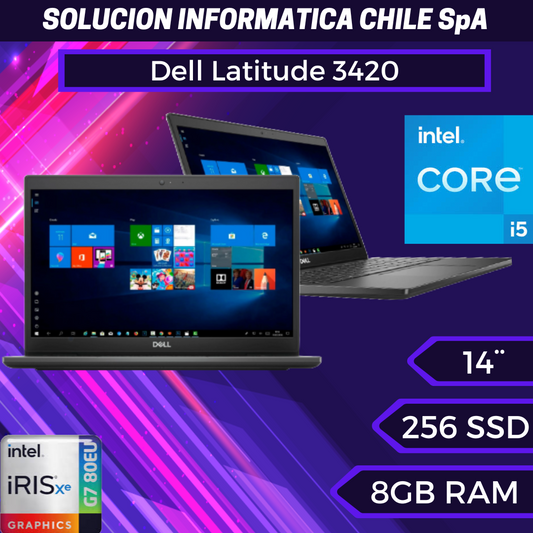 Dell Latitude 3420 i5 8GB SSD 256GB 14" Windows 10 Pro