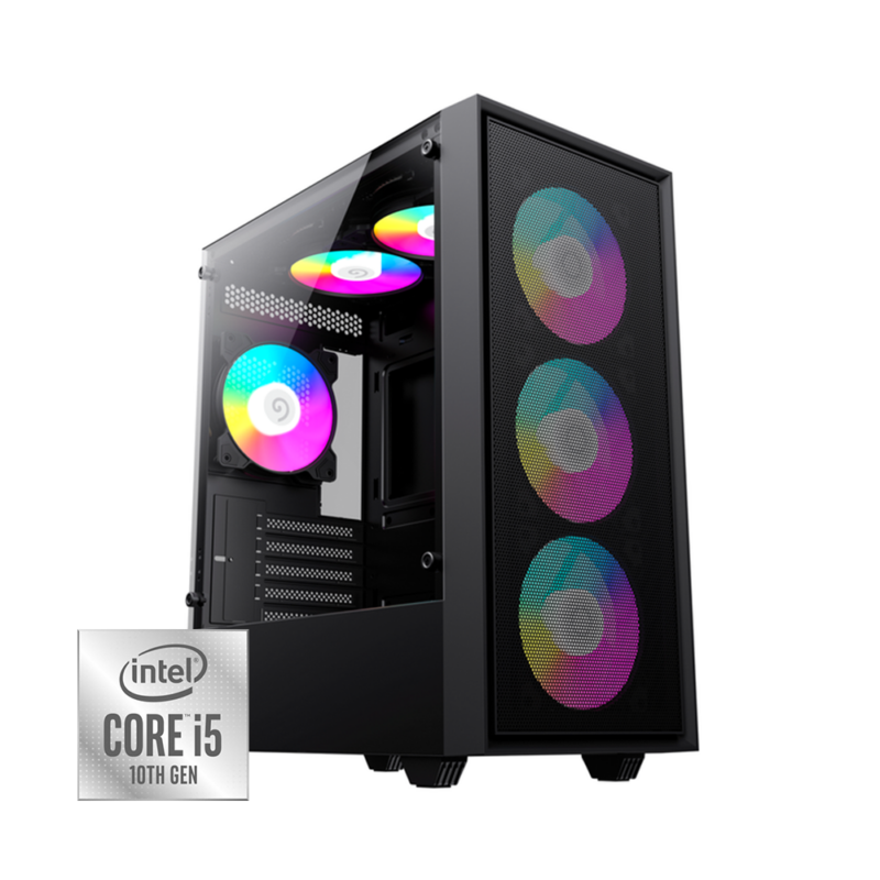 Pc Gamer Arrax Gamer: Intel Core i5-10400 , UHD 630, SSD Sata 480GB, RAM 16 GB, Wifi